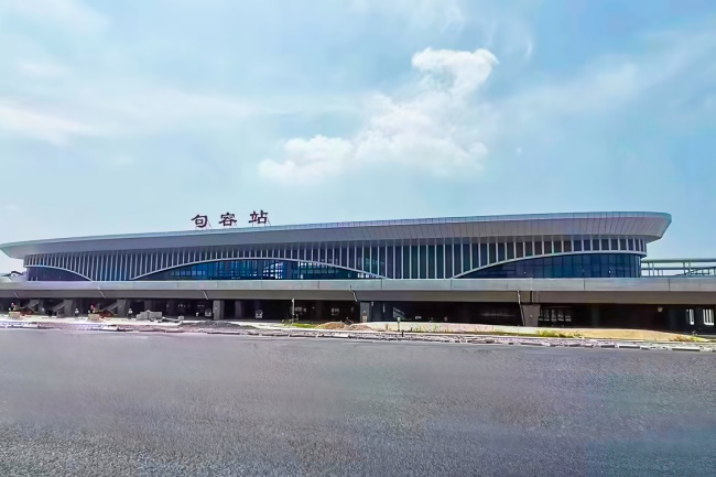 江苏南沿江高铁—句容站