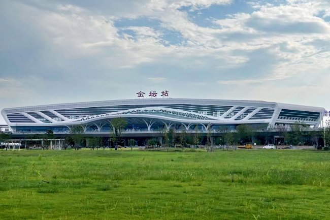 江苏南沿江高铁—常州金坛站